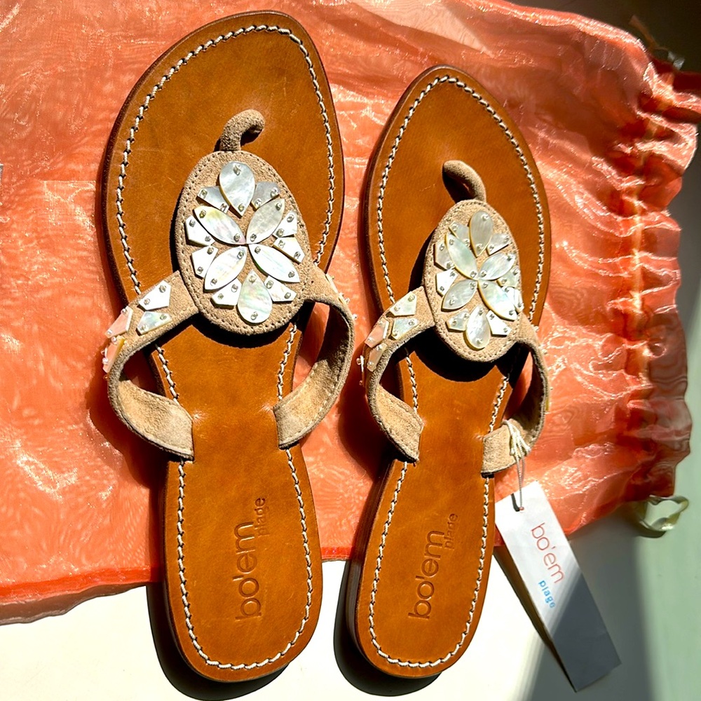 Bo’em plage Italian flip flops